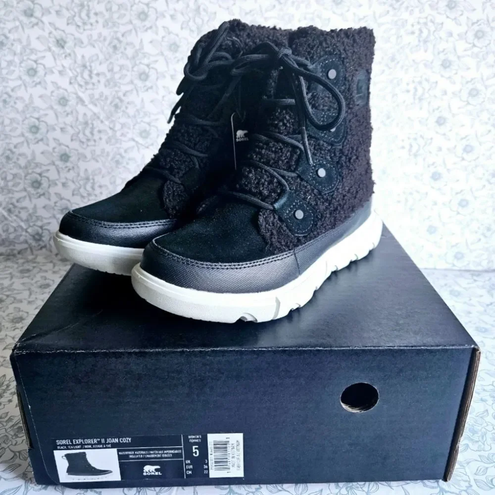 NIB Sorel Explorer II Joan Cozy Boots | 5